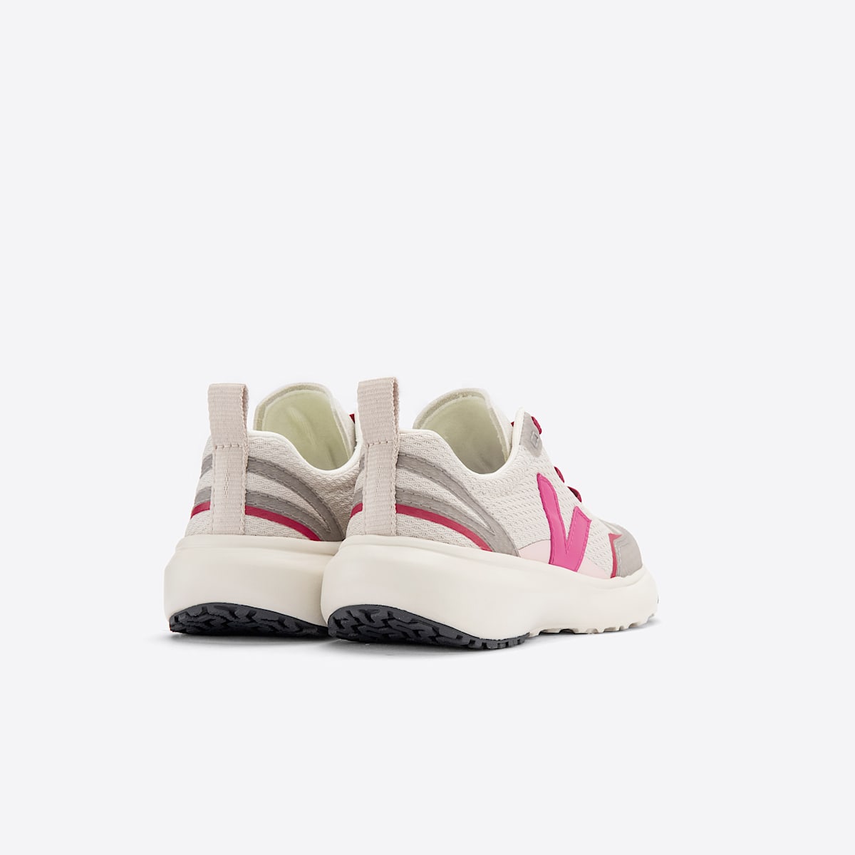 veja zapatillas small-canary-el reciclado gris YE0103043 Back view