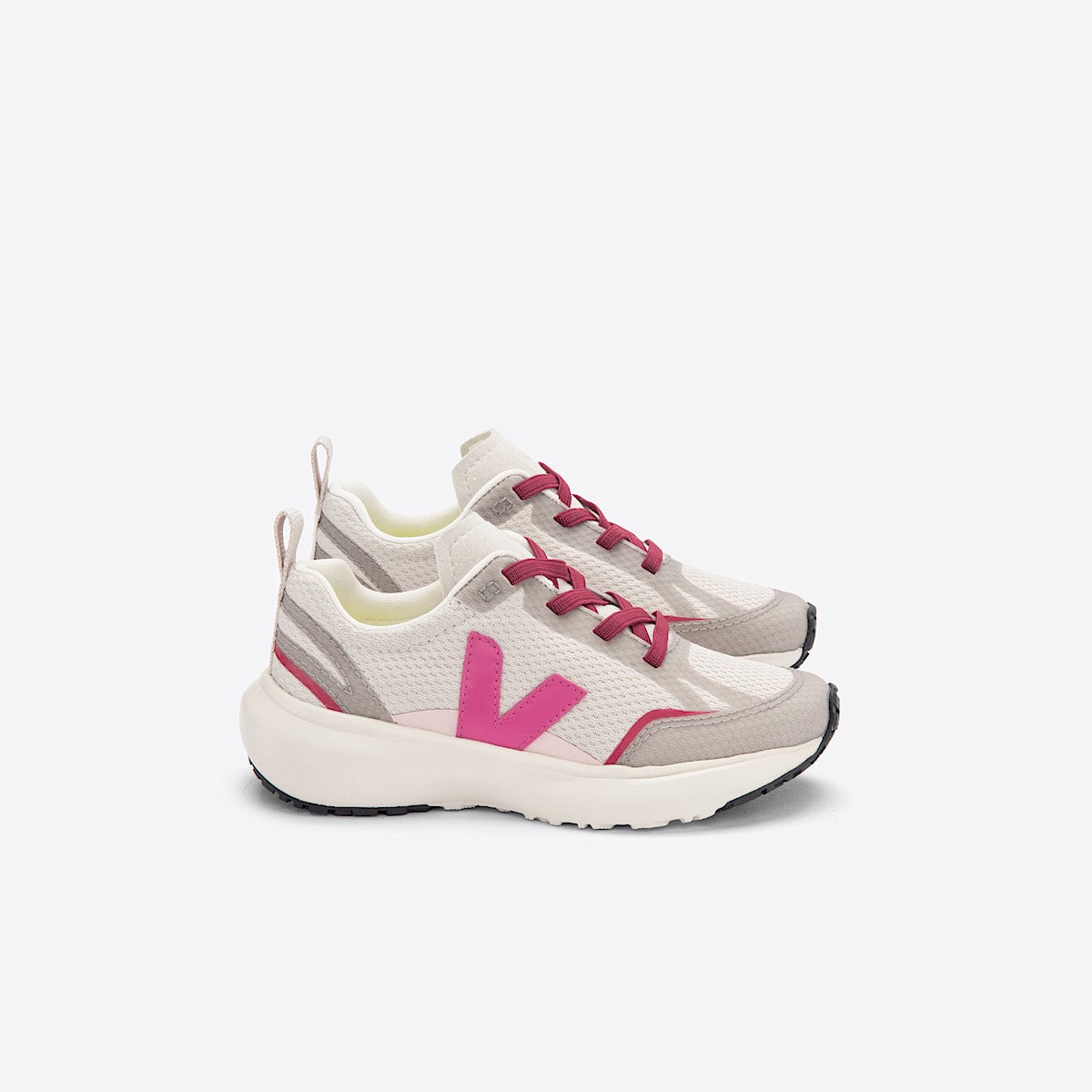 veja sneakers small-canary-el resirkulert grå YE0103043 Lateral view