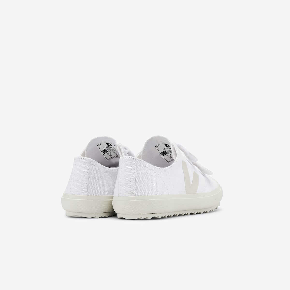 veja small-ollie algodón-orgánico blanco OV0101401