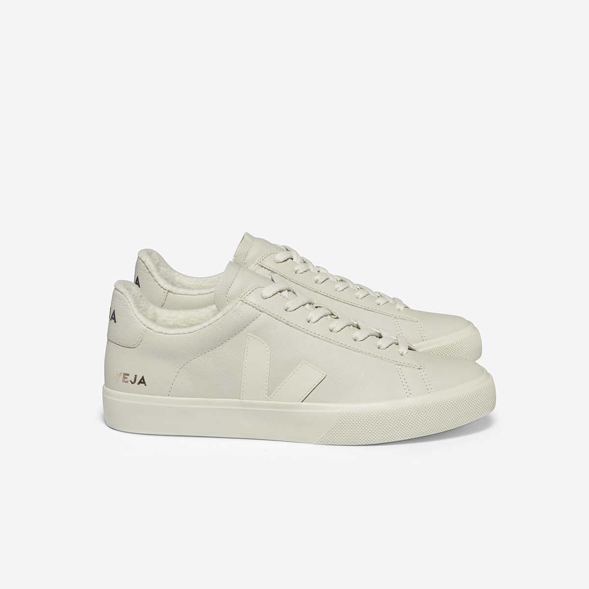 veja zapatillas campo-winter forro blanco CW0503328 Lateral view