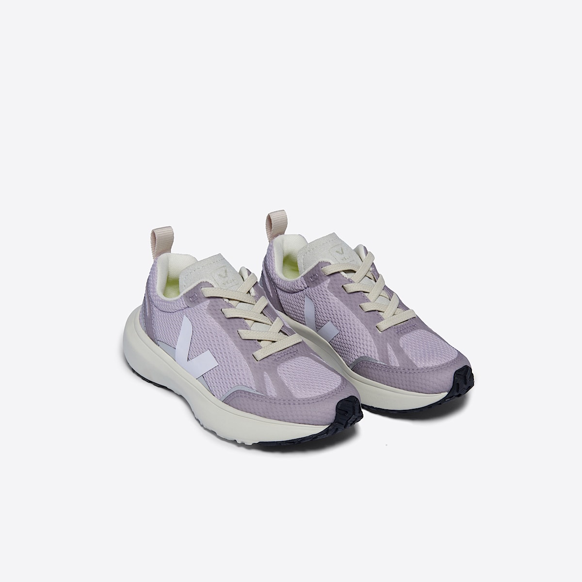 veja sneakers small-canary-light recycled purple YL1803630 Top view