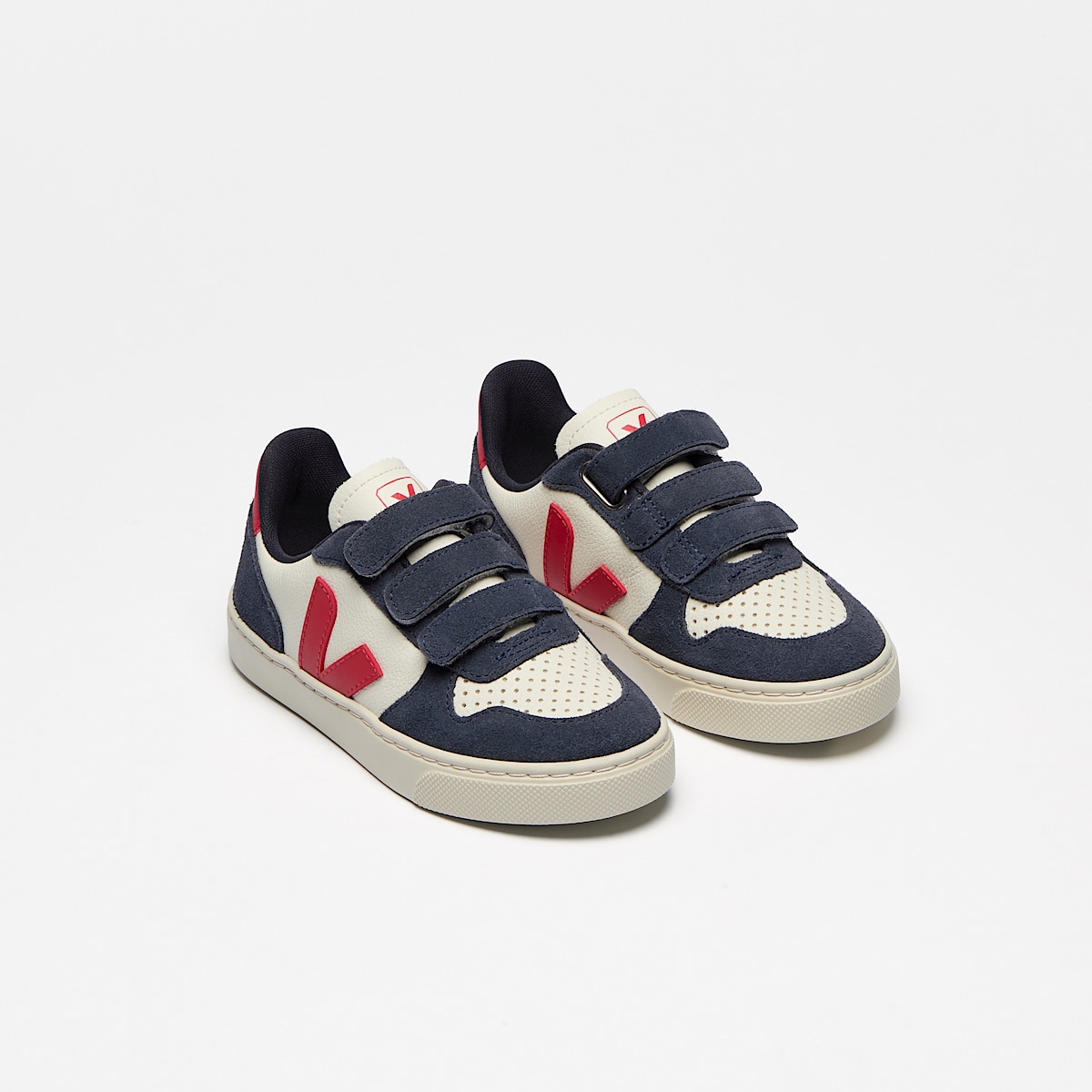 veja sneakers small-v-10 leather multicolor CV0520616 Top view