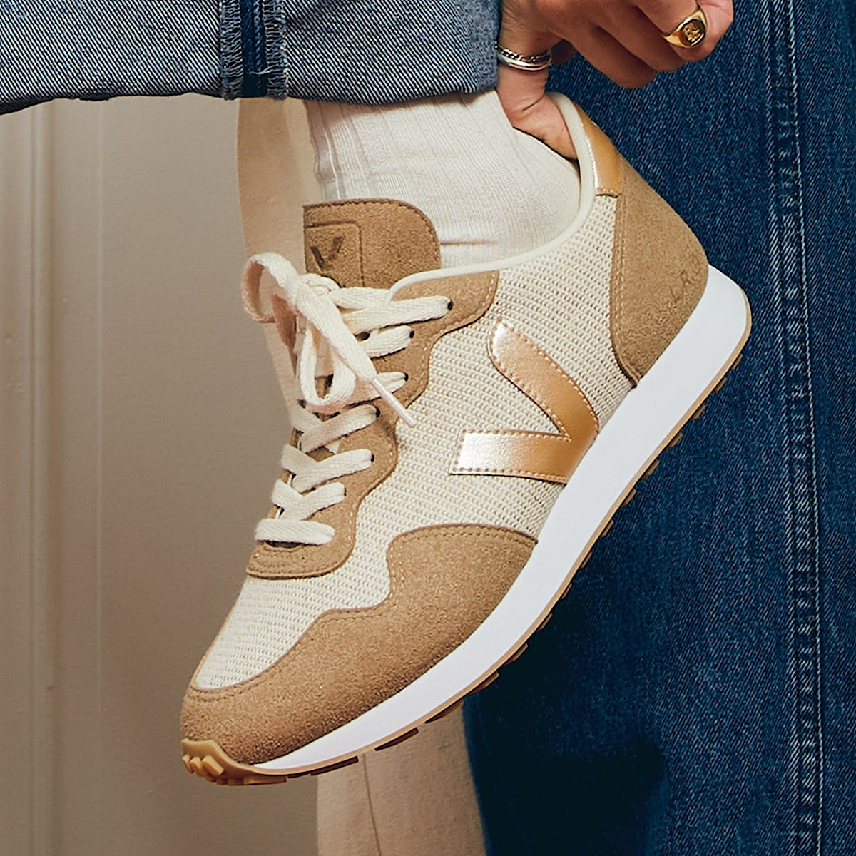 veja sneakers sdu-rec jute beige RR1603734