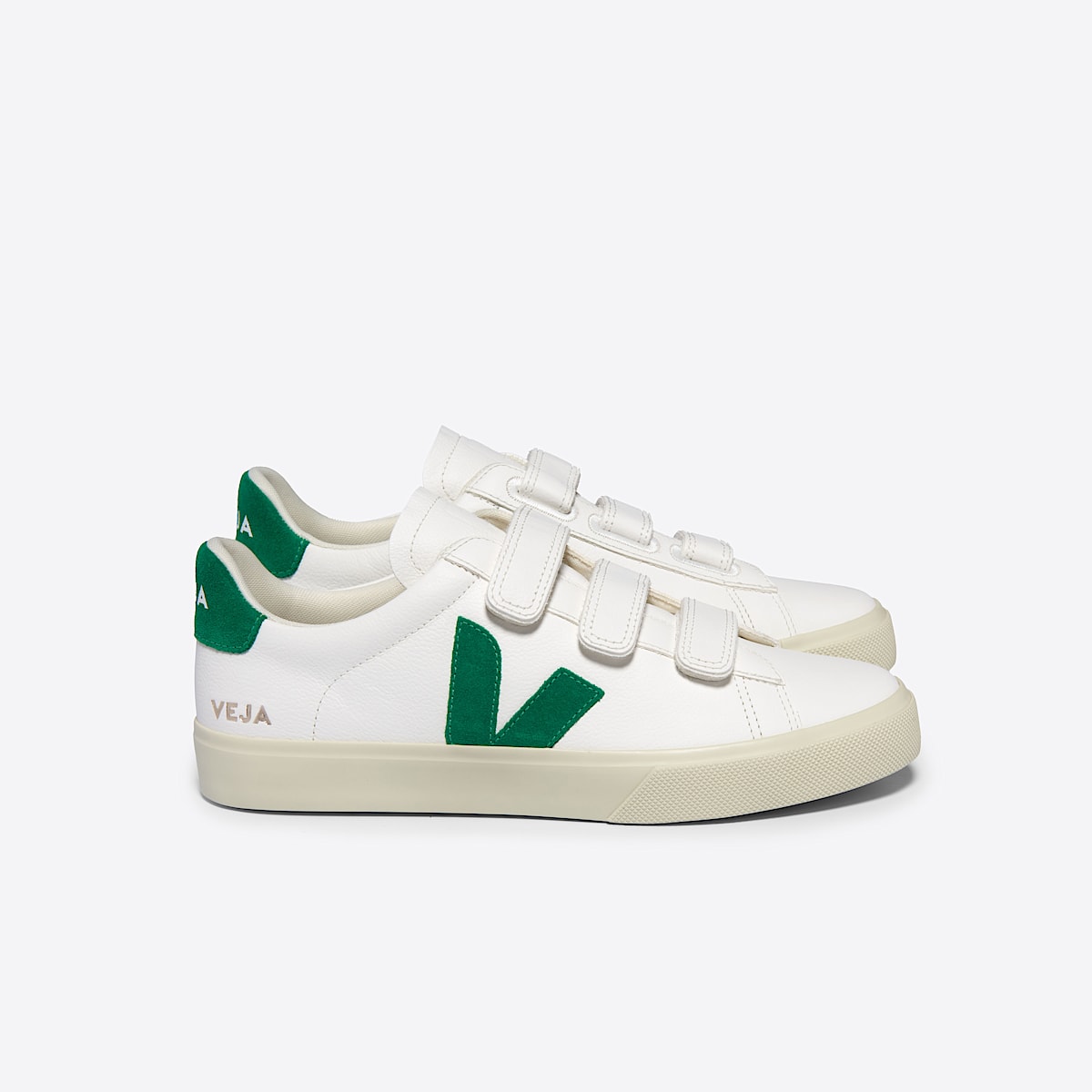 veja baskets recife-logo cuir blanc RC0503697 Lateral view