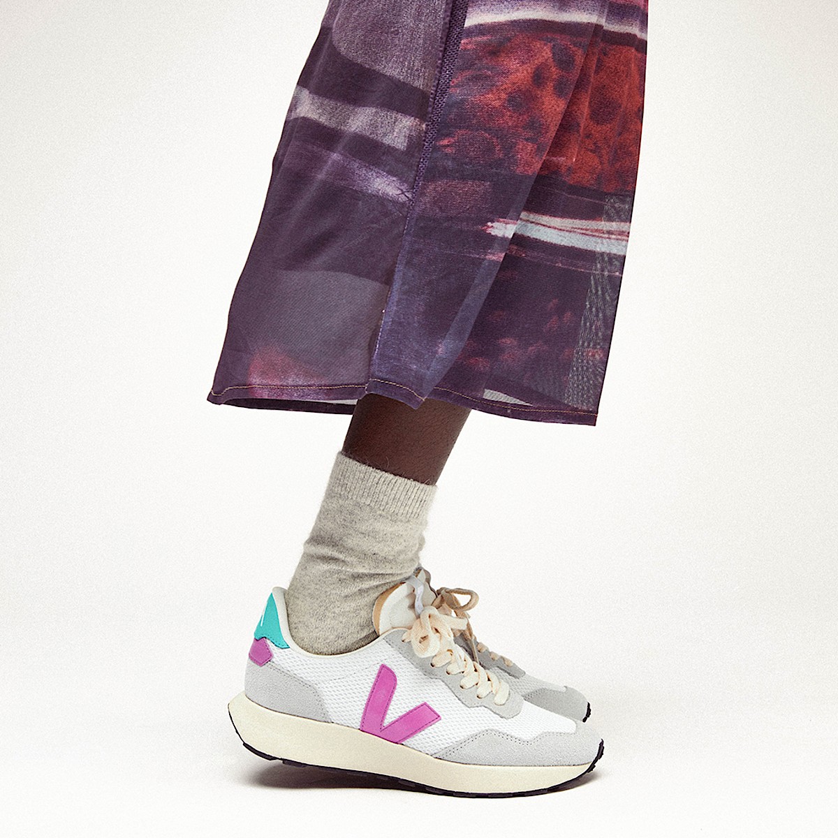 veja baskets paulistana recyclé gris PS1803743