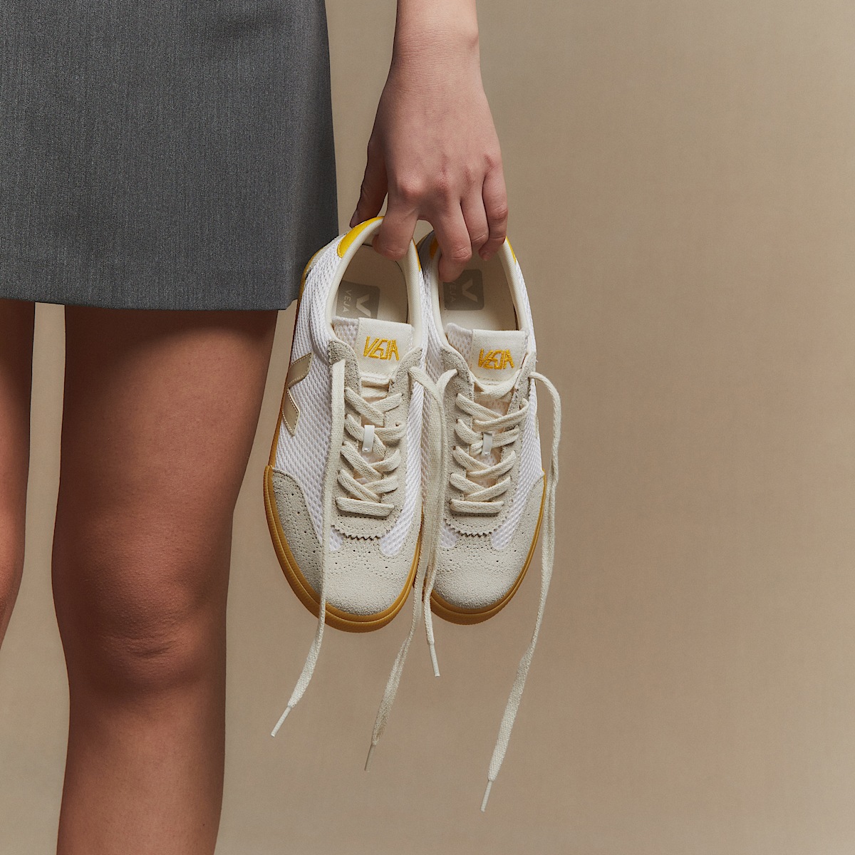 veja sneakers volley recycled grey VO2203865