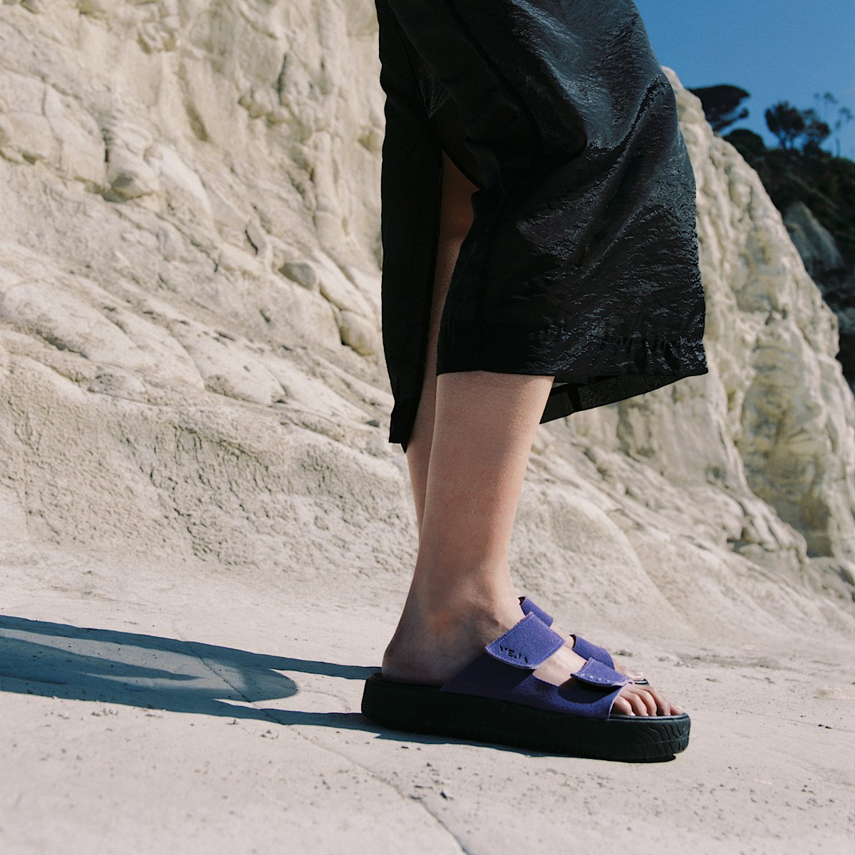 veja sneakers etna suede purple SA3220677
