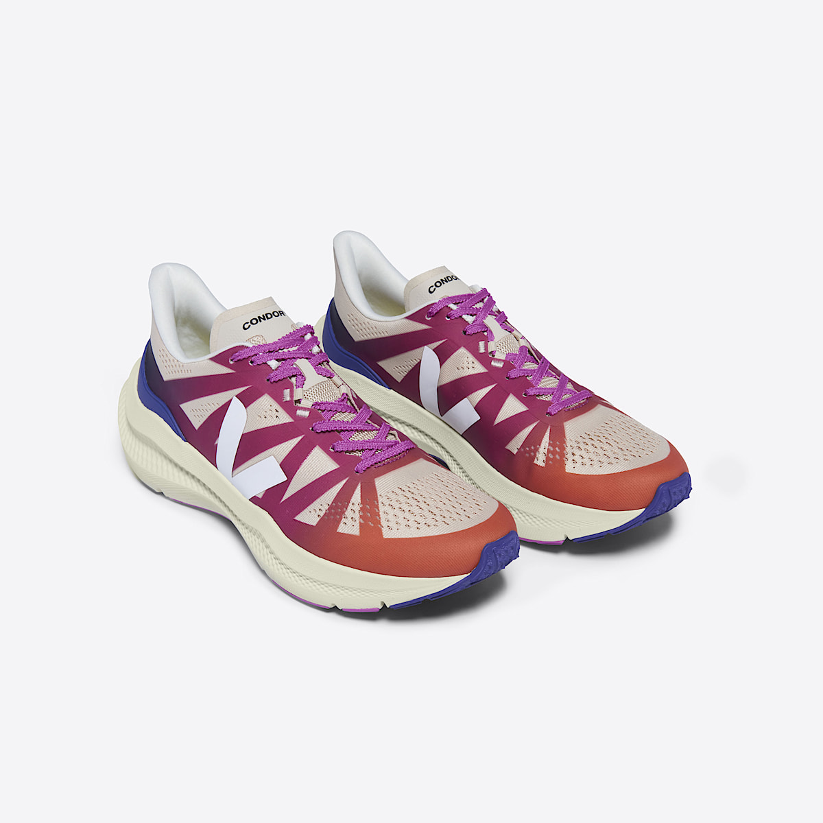 veja baskets condor-3 recyclé multicolore CC2803584 Top view