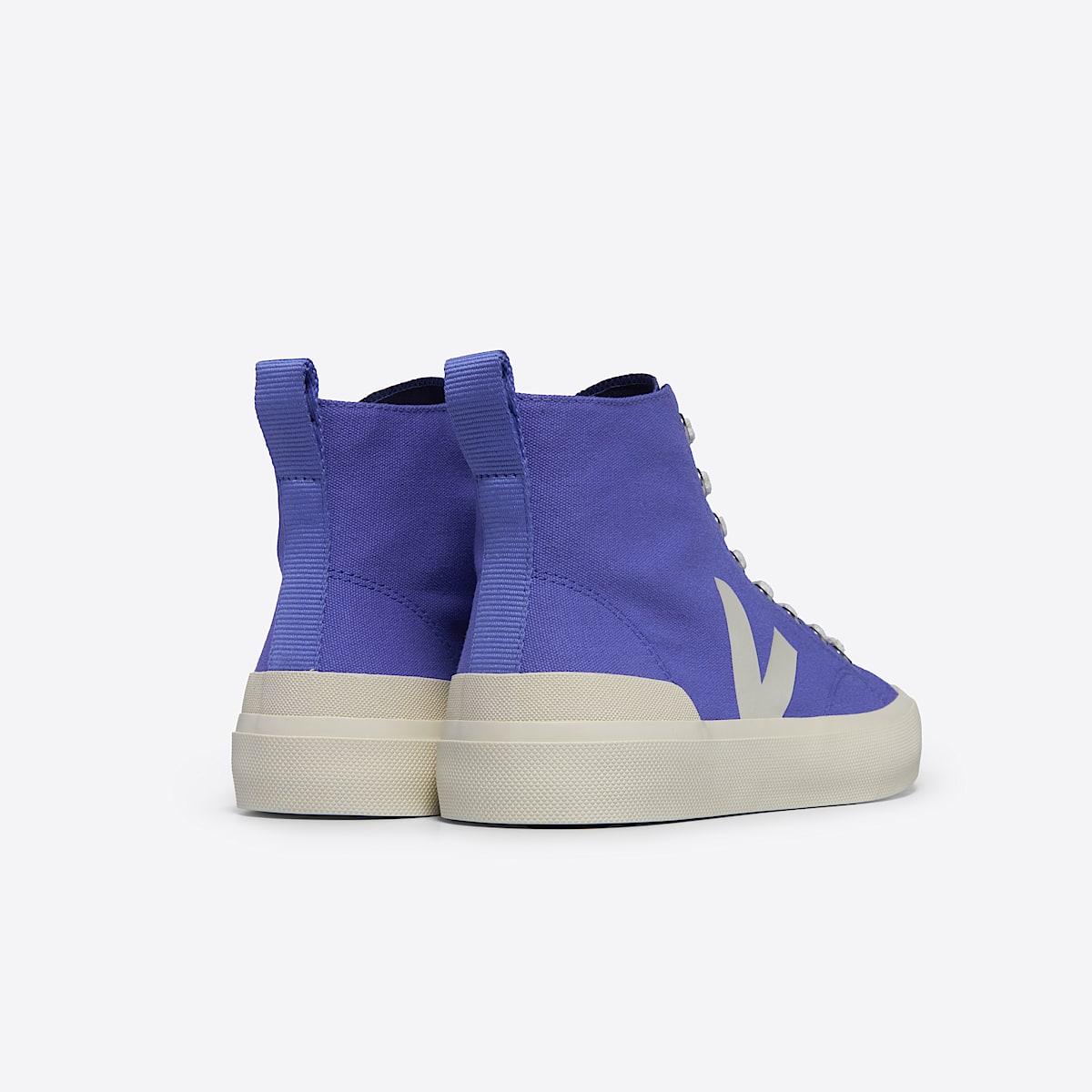 veja baskets wata-ii coton-biologique bleu PA0103730 Back view