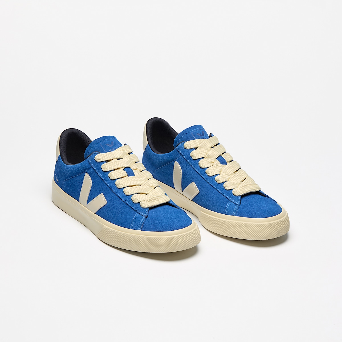 veja baskets campo suède bleu CP0320523 Top view