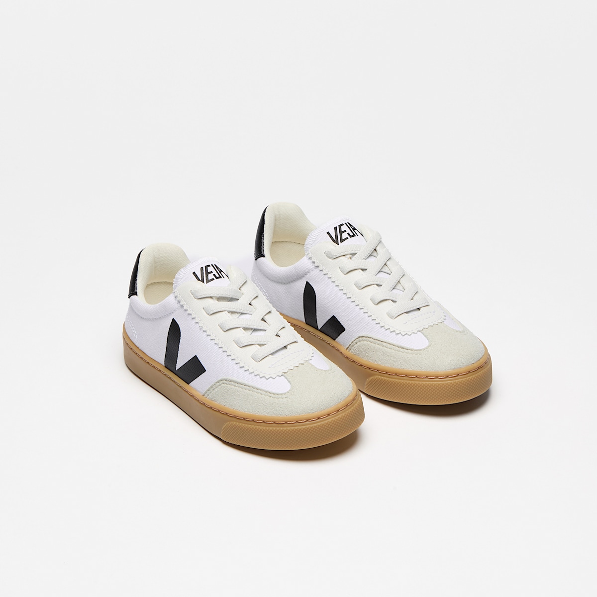 veja sneakers small-volley organic-cotton white SY0120631 Top view