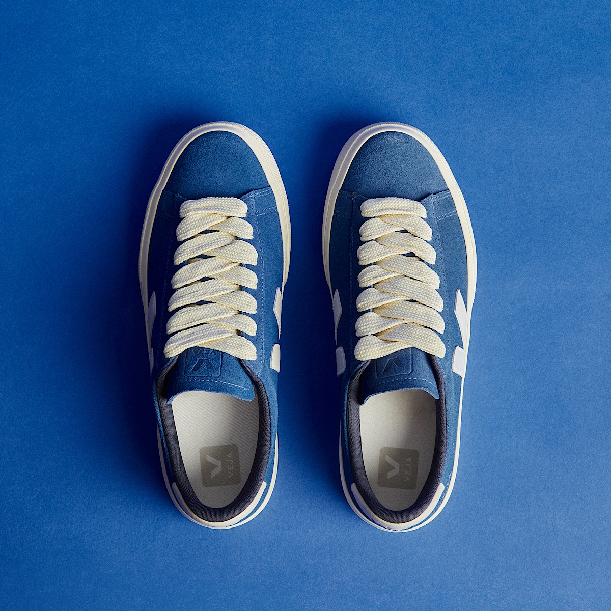 veja baskets campo suède bleu CP0320523