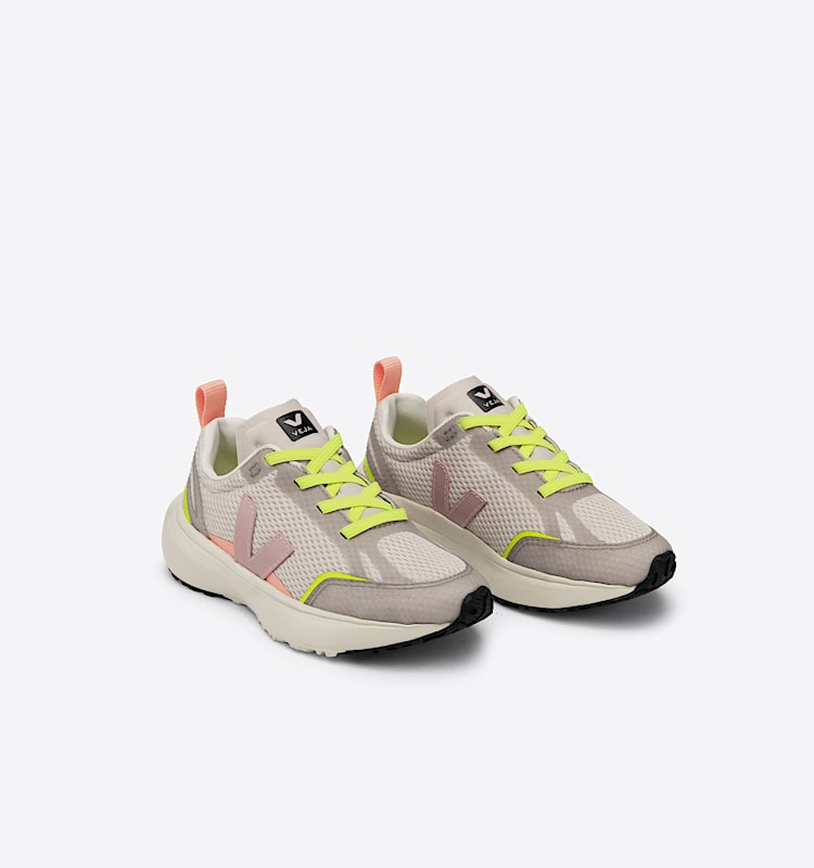 veja zapatillas small-canary-el reciclado gris YE0102922 Top view