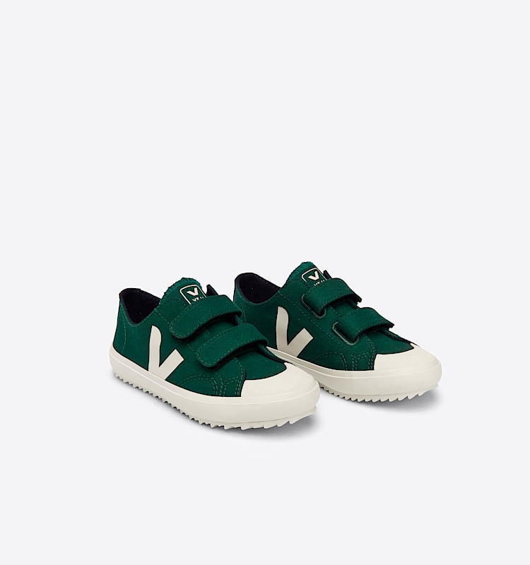 veja sneakers small-ollie 有机棉 绿色 OV0102836 Top view