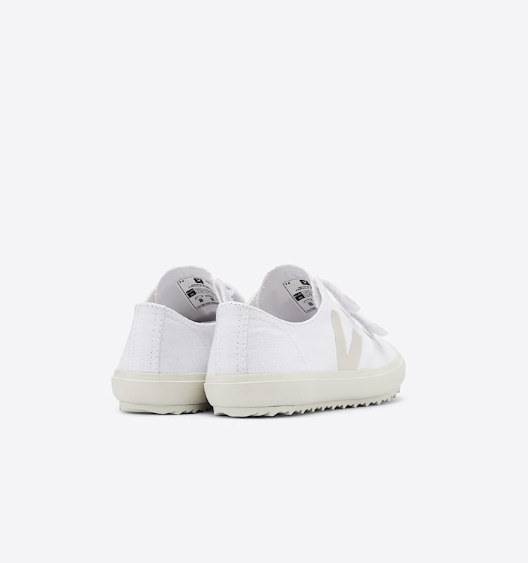 veja sneakers small-ollie 有机棉 白色 OV0101401 Back view