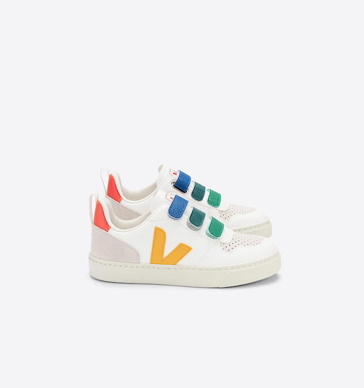 veja sneakers small-v-10 皮革 彩色 CV0502905 Lateral view