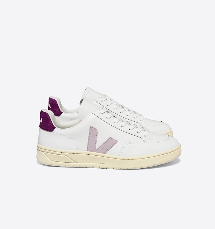 veja sneakers v-12 cuero blanco XD0203301 Lateral view