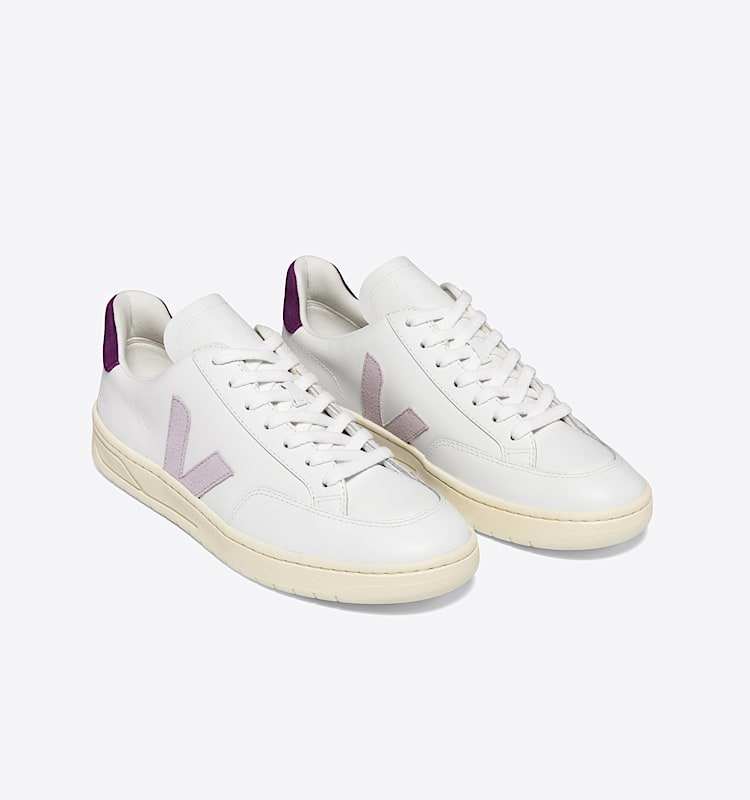 veja sneakers v-12 cuir blanc XD0203301 Top view