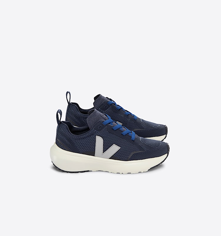veja sneakers small-canary-light 回收再利用 蓝色 YL1803433 Lateral view