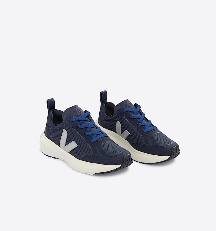 veja sneakers small-canary-light 回收再利用 蓝色 YL1803433 Top view