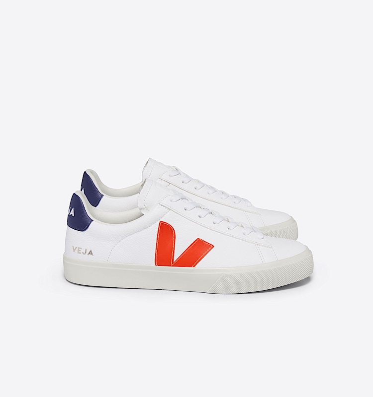 veja sneakers campo 皮革 白色 CP0502195 Lateral view
