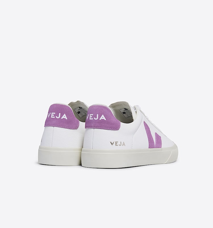 veja sneakers campo 皮革 白色 CP0503493 Back view