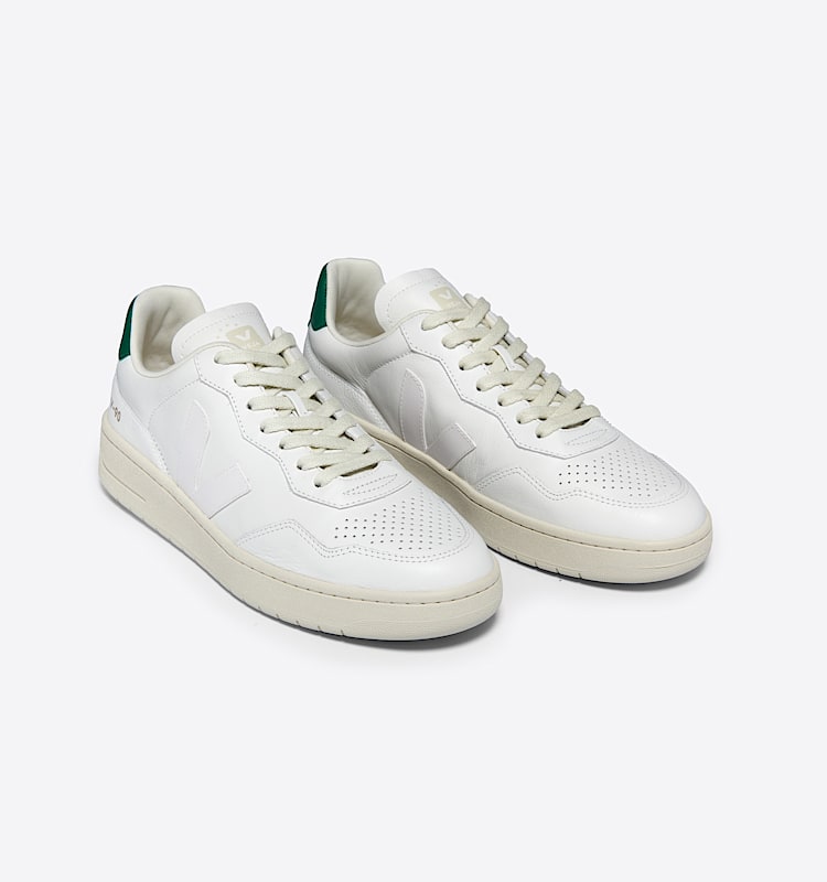 veja sneaker v-90 biologischer-baumwolle weiss VD2003706 Top view