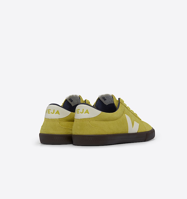 veja sneakers volley suede yellow VO0303849 Back view