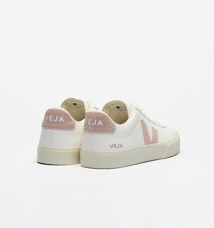 veja sneakers campo 皮革 白色 CP0503886 Back view