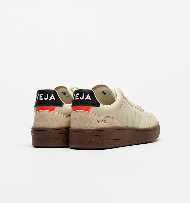 veja v-90-zz cuero-orgánico beige VZ2020751
