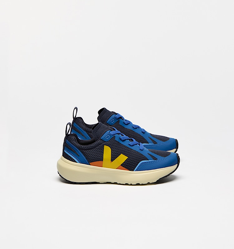 veja sneakers small-canary-light 回收再利用 蓝色 YL1820624 Lateral view