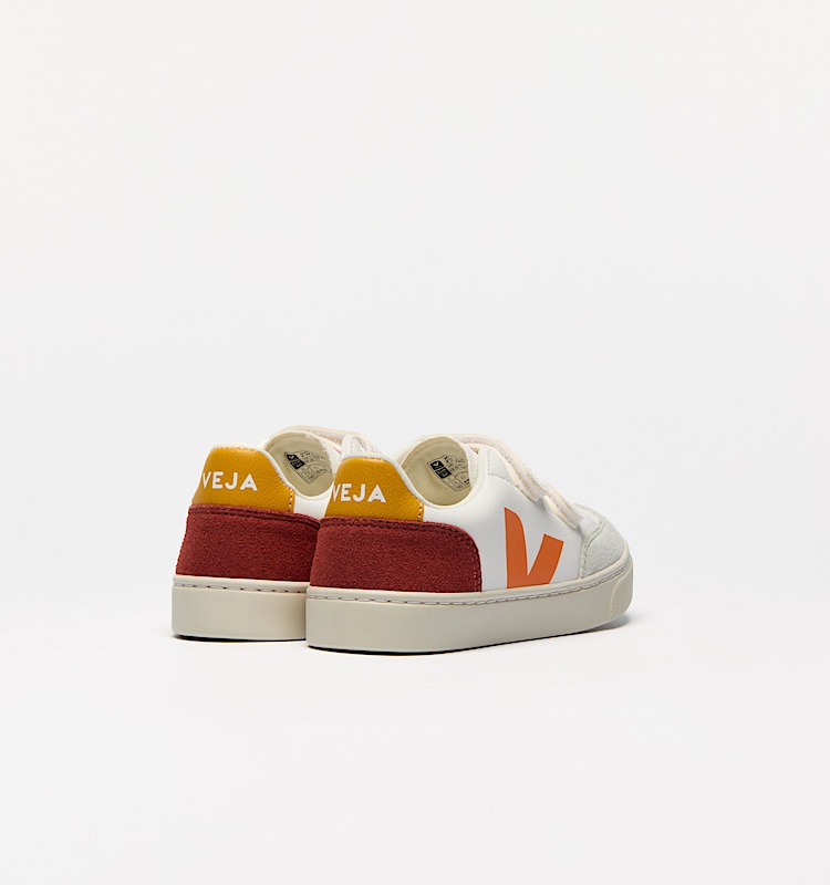veja sneakers small-v-12 皮革 彩色 XV0520608 Back view