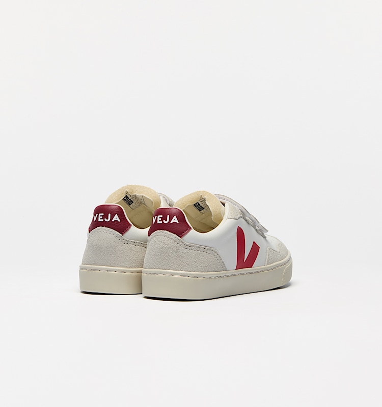 veja sneakers small-v-90 有机皮革 白色 SX2020635 Back view