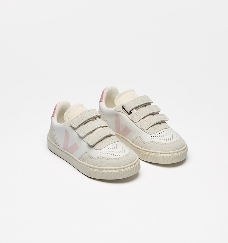 veja sneakers small-v-90 有机皮革 白色 SX2020636 Top view