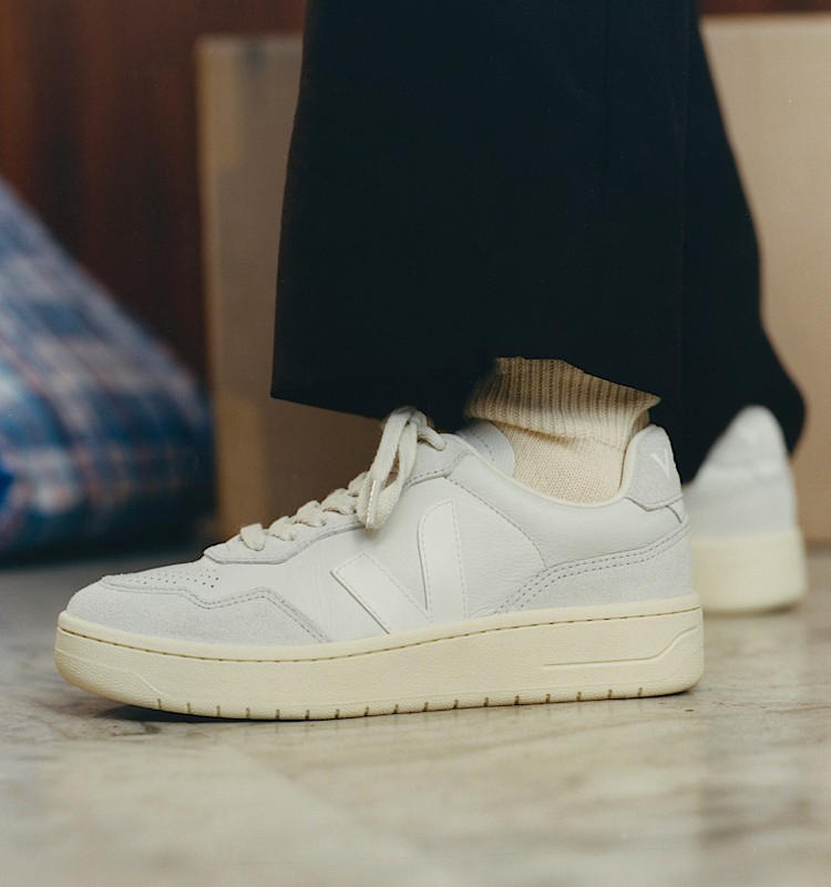 veja sneaker v-90 biologischer-baumwolle weiss VD2003379