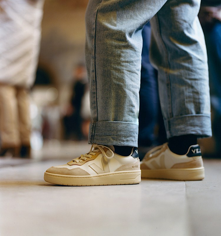 veja sneaker v-90 biologischer-baumwolle weiss VD2003461