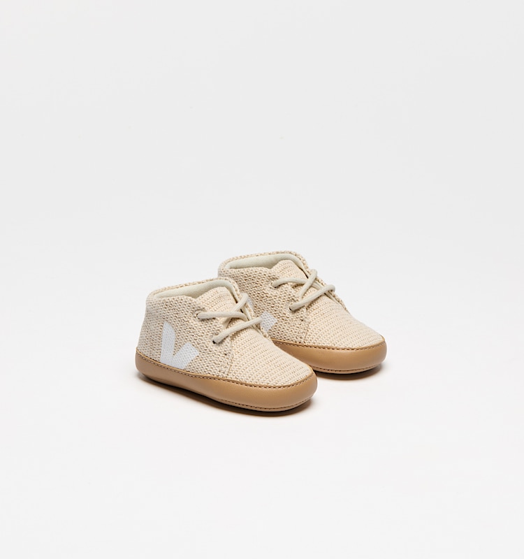 veja sneakers veja-x-bonpoint-(baby) juta beige BP1620725 Top view