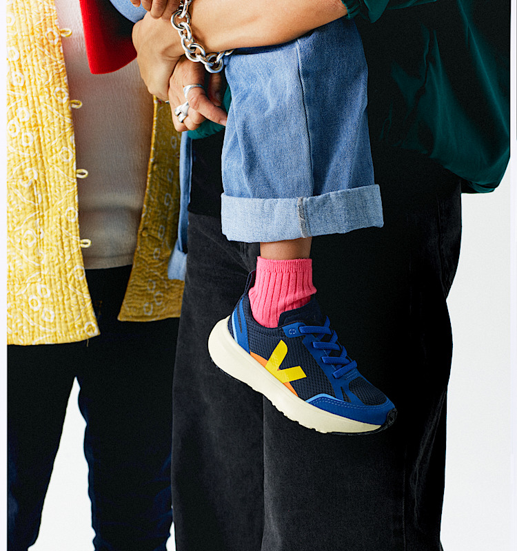 veja baskets small-canary-light recyclé bleu YL1820624