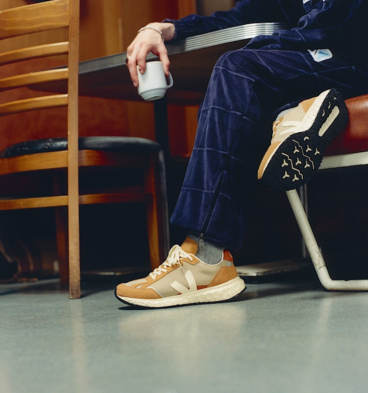 veja sneakers condor-royale resirkulert oransje CO1820466