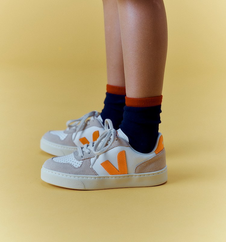 veja sneakers small-v-10-laces 皮革 米色 CX0520652