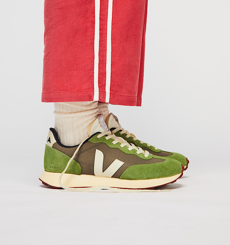 veja baskets rio-branco-ii ripstop vert RO1920755