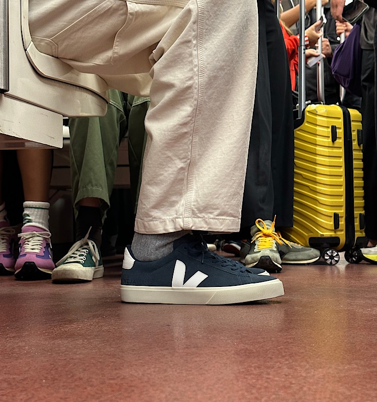 veja sneakers campo 麂皮 蓝色 CP0303149