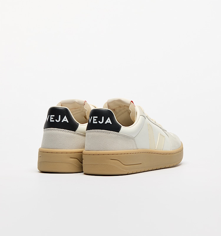 veja sneakers v-82 leather grey VE3320759 Back view