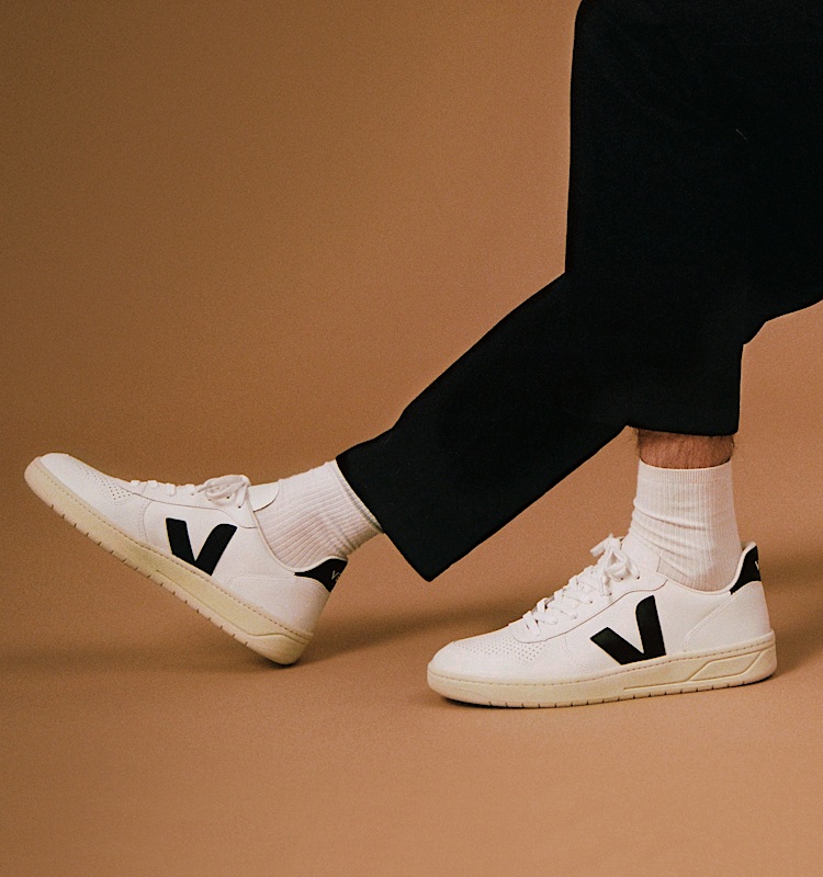 veja sneaker v-10 vegan weiss VX0702901