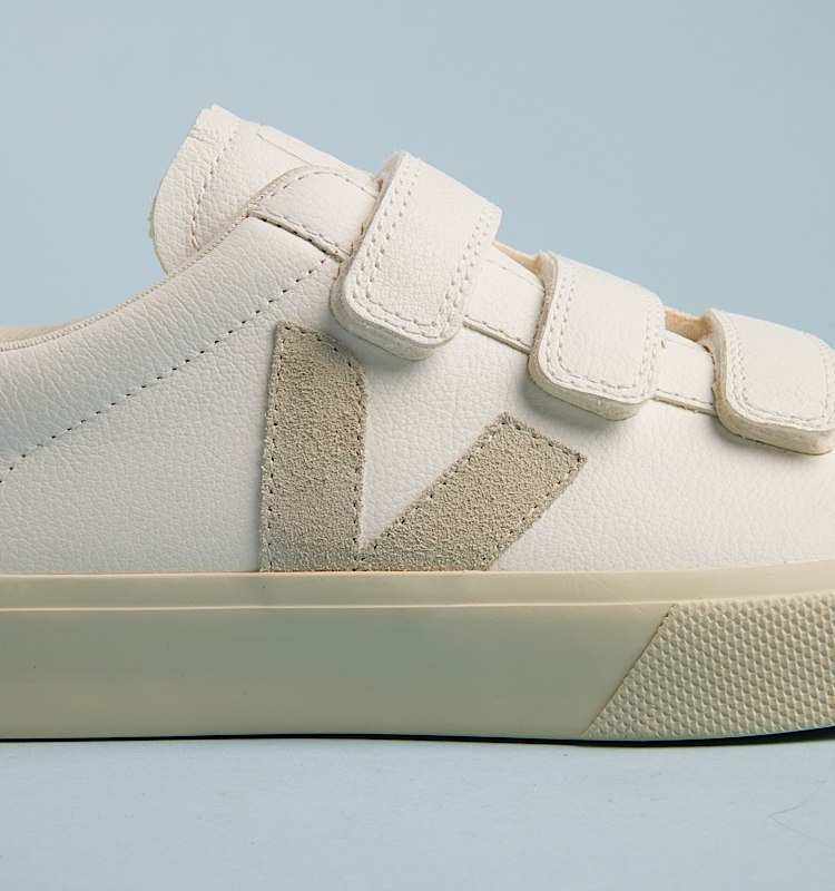 veja sneakers recife-logo leather white RC0502919