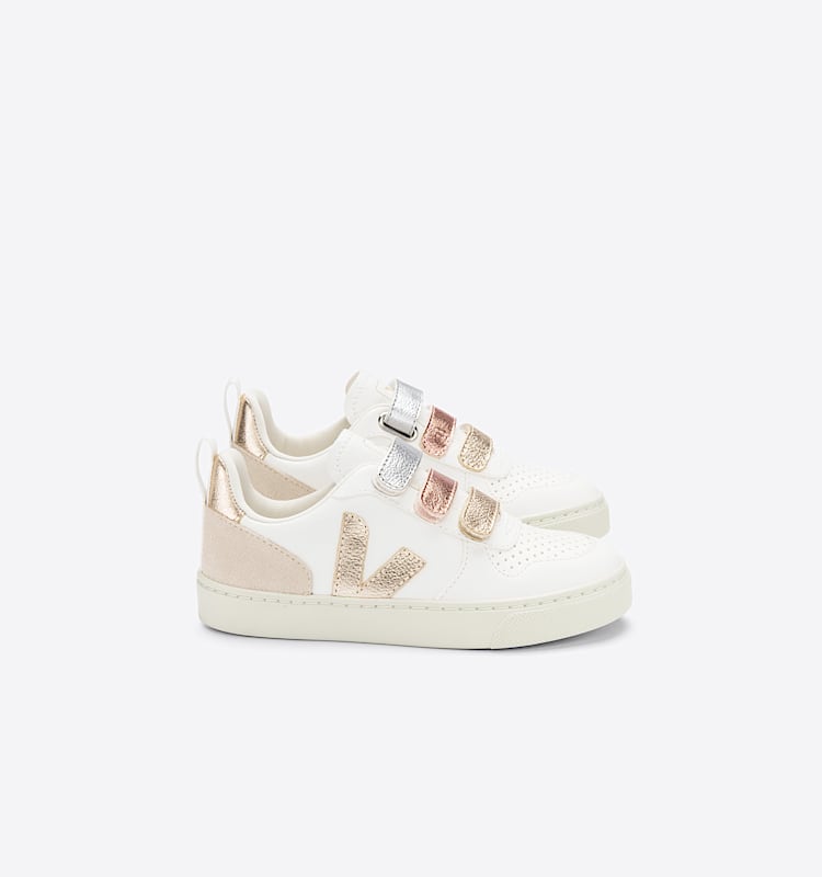 veja sneakers small-v-10 皮革 彩色 CV0502894 Lateral view