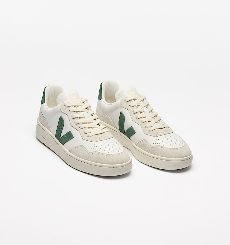 veja sneaker v-90 biologischer-baumwolle grau VD2003384 Top view