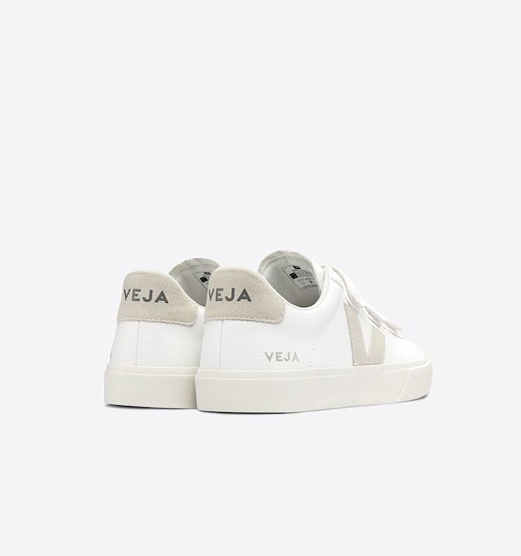 veja sneaker recife-logo leder weiss RC0502919 Back view
