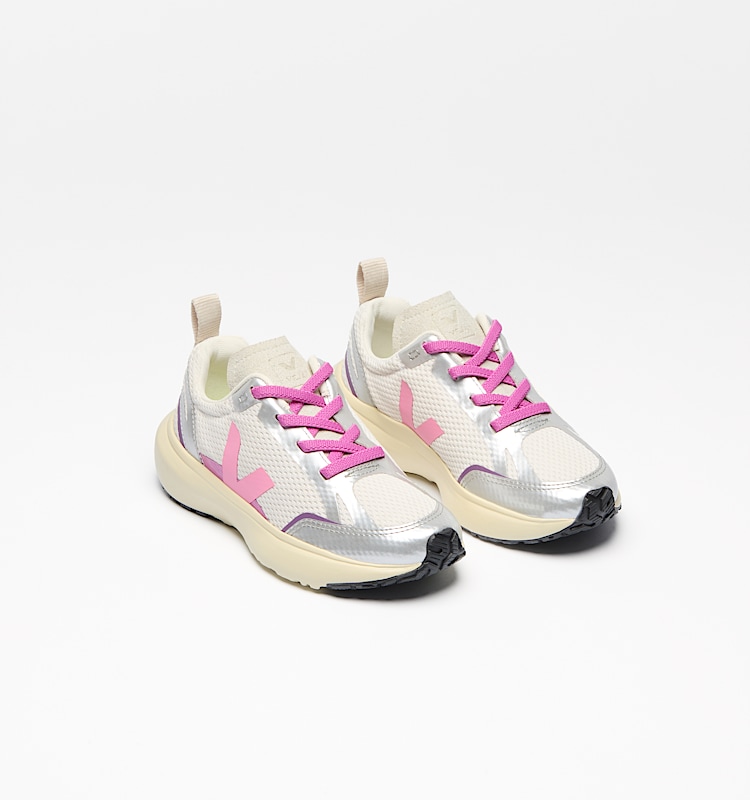 veja sneaker small-canary-light recycelte silber YL1803821 Top view