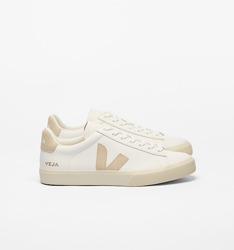 veja baskets campo cuir blanc CP0502920 Lateral view